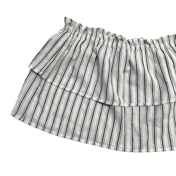 NEW Minkpink Stripes Bikini Swim Cover Size Medium 12 Beach Holiday Skirt BNWT - Picture 2 of 4